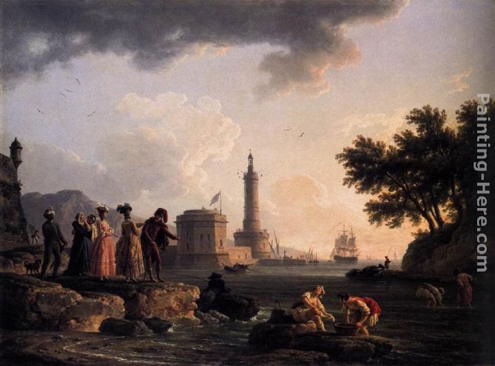 Claude-Joseph Vernet A Seashore